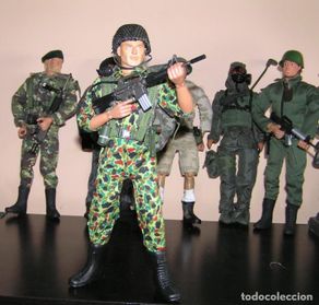 Geyperman: Action Man con accesorios Geyperman militar soldado con equipación. Escala 1/6 MDE